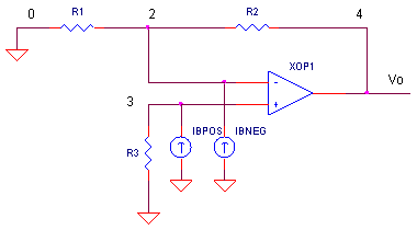 op amp offset gain circuit